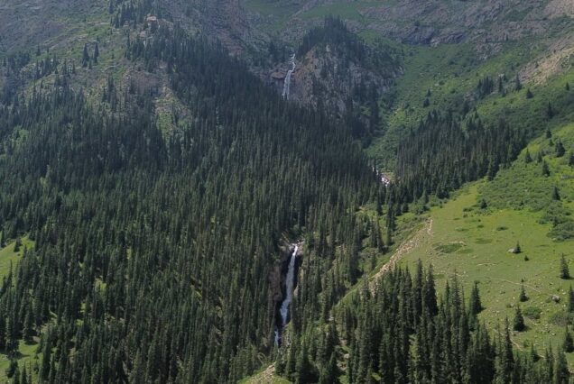 barskoon waterfall Kyrgyz Wonders Kyrgyzstan