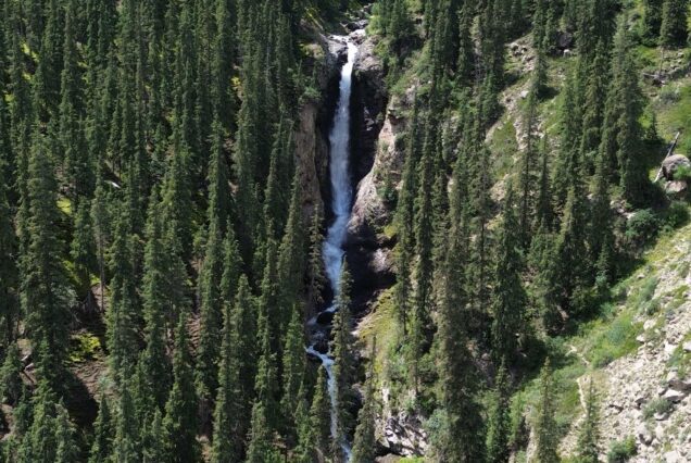 barskoon waterfall Kyrgyz Wonders Kyrgyzstan