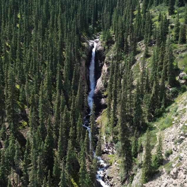 Barskoon Waterfall