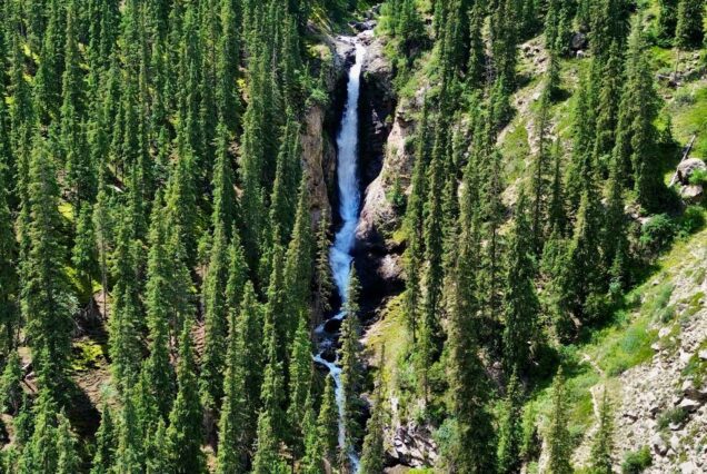 barskoon waterfall Kyrgyz Wonders Kyrgyzstan