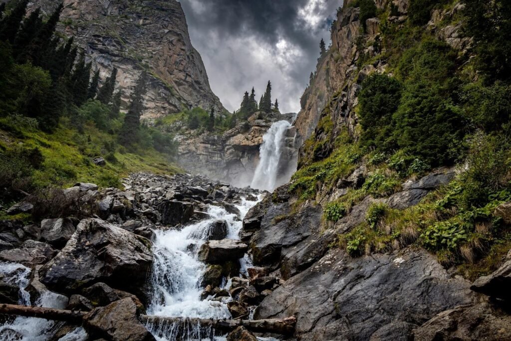 Barskoon Waterfall photo 2