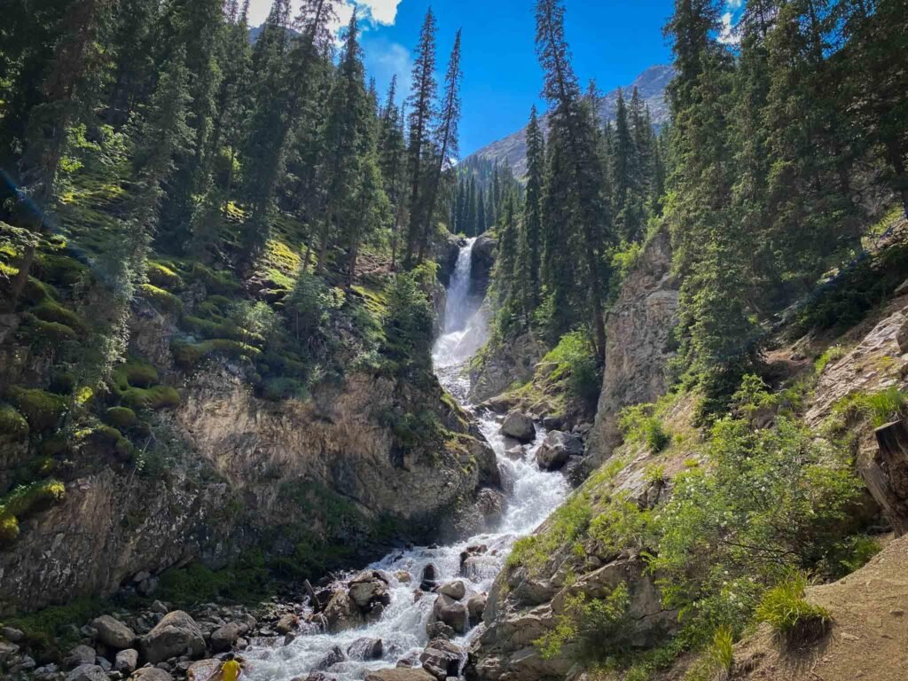 Barskoon Waterfall photo 1