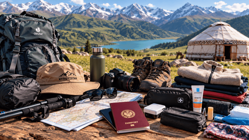 What to pack for Kyrgyzstan mountain travel and yurt stays